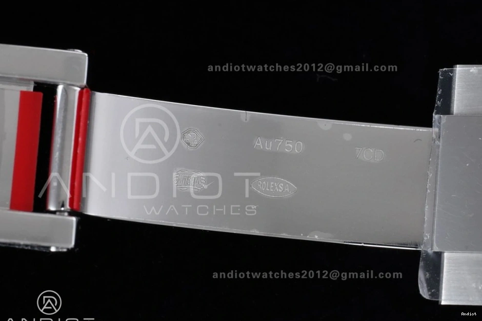 V2 Black VSF on Daytona Oysterflex 1:1 Dial Best VS4131 Gray Strap (Weighted) 126519 Edition 0419